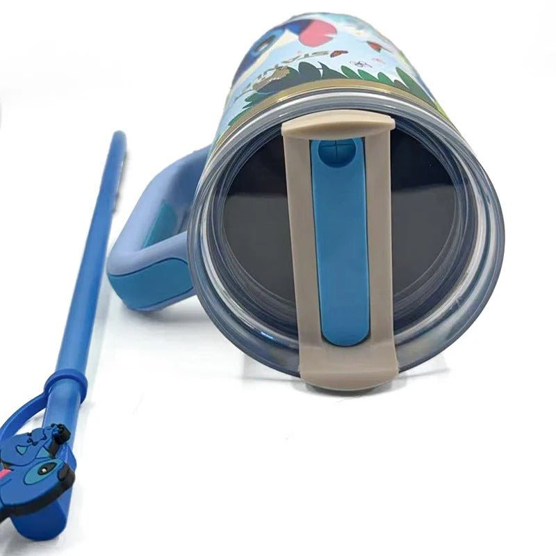 🔥40OZ Stitch Insulated Tumbler Gift Box Include Straw and Topper - Luxlany