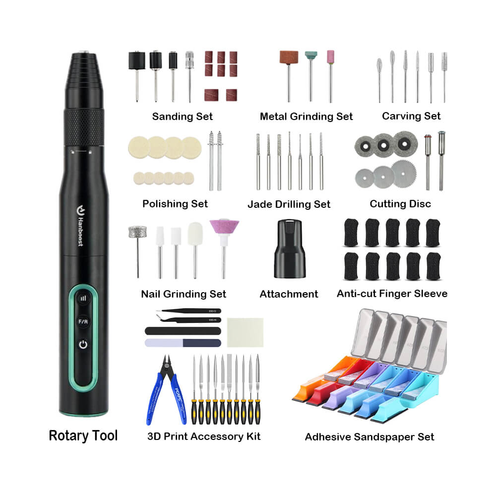 Hanboost® S2 Electric Cordless Rotary Tool Kits for DIY Maker & Craftsmen - niplicity
