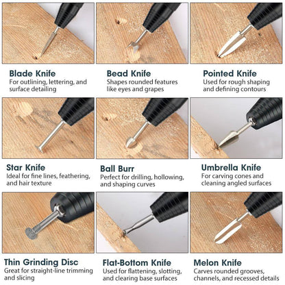 Hanboost® S2 Electric Cordless Rotary Tool Kits for DIY Maker & Craftsmen - niplicity