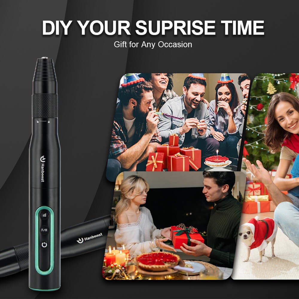 Hanboost® S2 Electric Cordless Rotary Tool Kits for DIY Maker & Craftsmen - niplicity